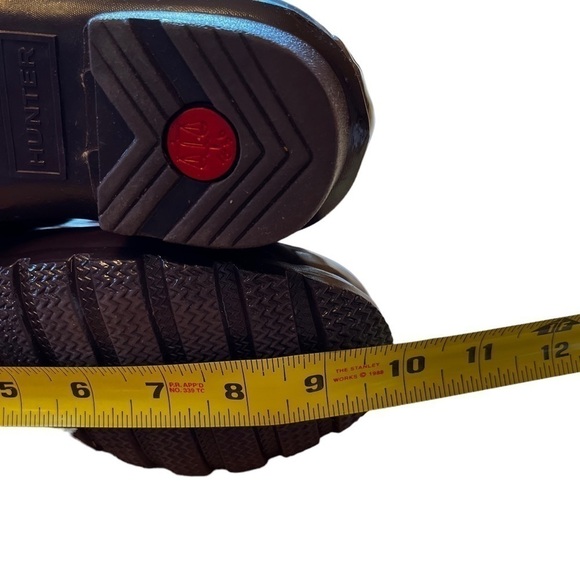 HUNTER Women's Original Adjustable Gloss Wellington Tall Rain Boots NWOT - Picture 8 of 9